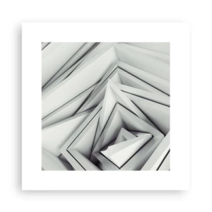 Affiche - Poster - Bourgeon d’angles vifs - 30x30 cm
