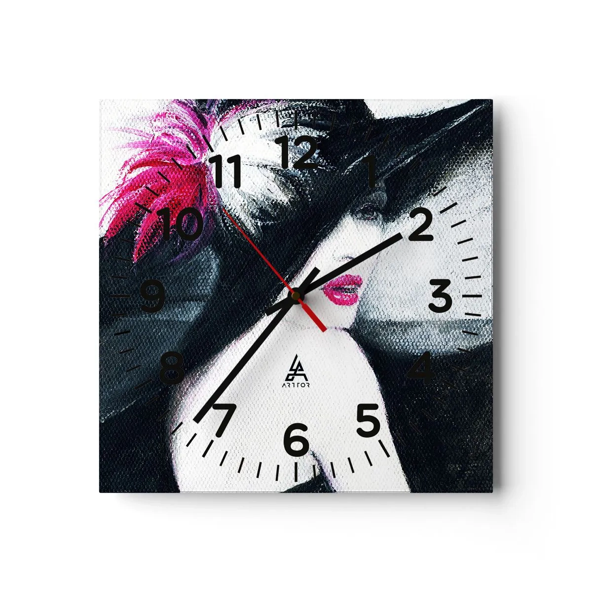 Horloge murale - Pendule murale - Toujours un secret - 40x40 cm