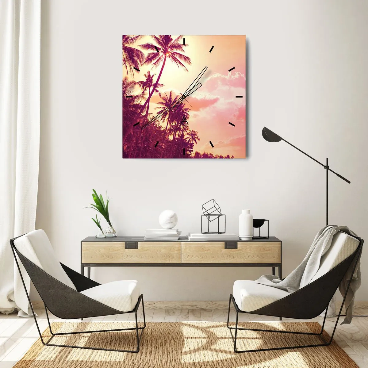 Horloge murale - Pendule murale - Tu dois choisir - 30x30 cm