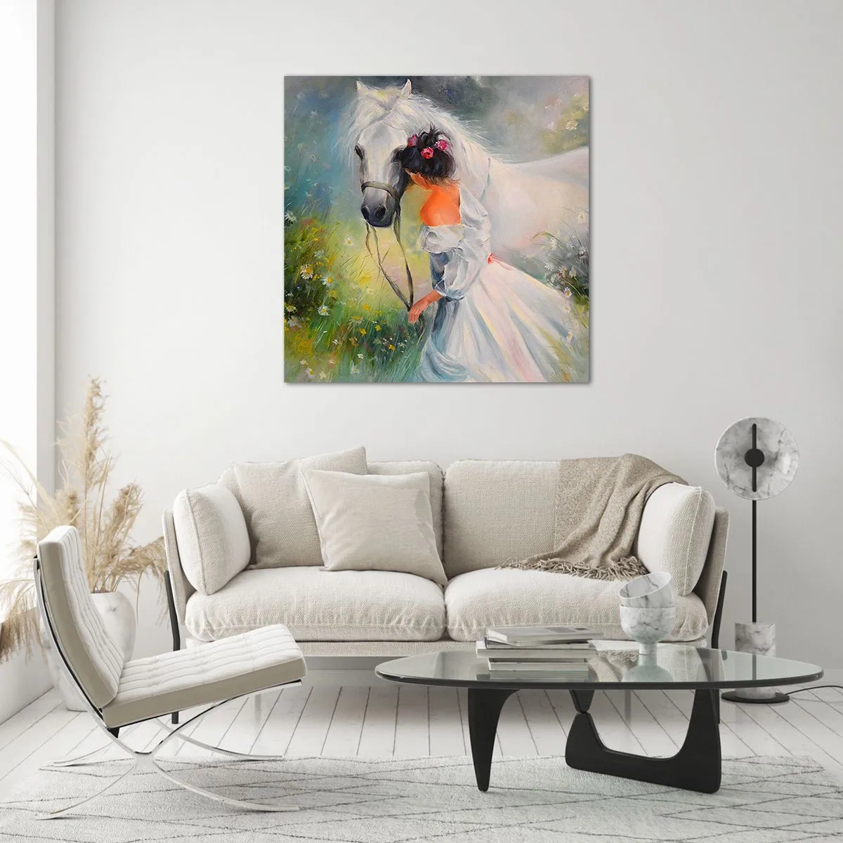 Impression sur verre - Image sur verre - Comme dans un beau rêve - 40x40 cm