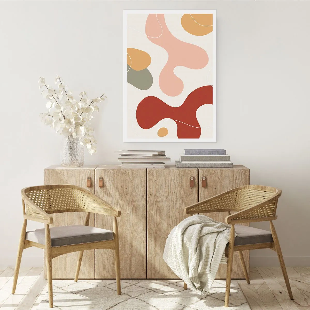 Affiche - Poster - Entrelac - 40x50 cm