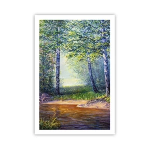 Affiche - Poster - Paysage idyllique - 61x91 cm