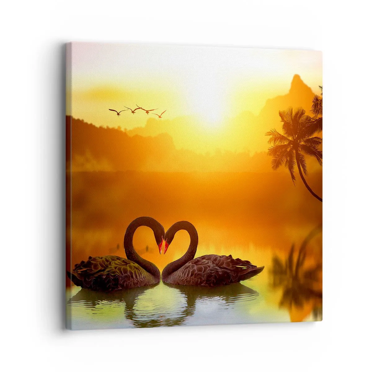 Impression sur toile - Image sur toile - Tout va ensemble - 30x30 cm