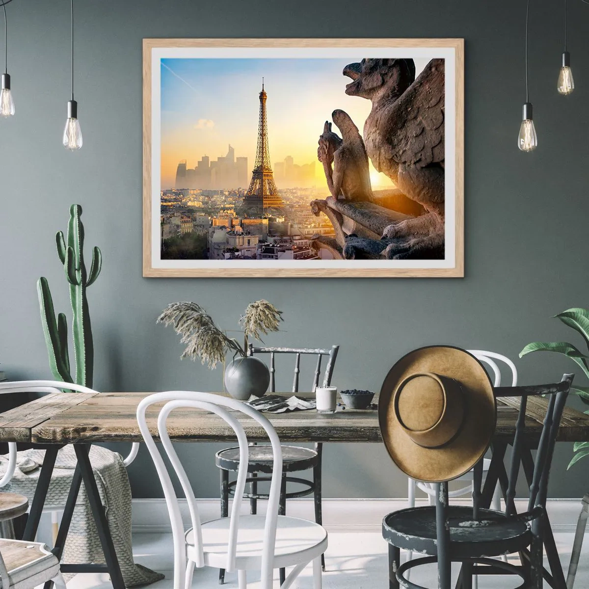 Affiche dans un chêne clair - Poster - Tellement de choses ont changés... - 100x70 cm