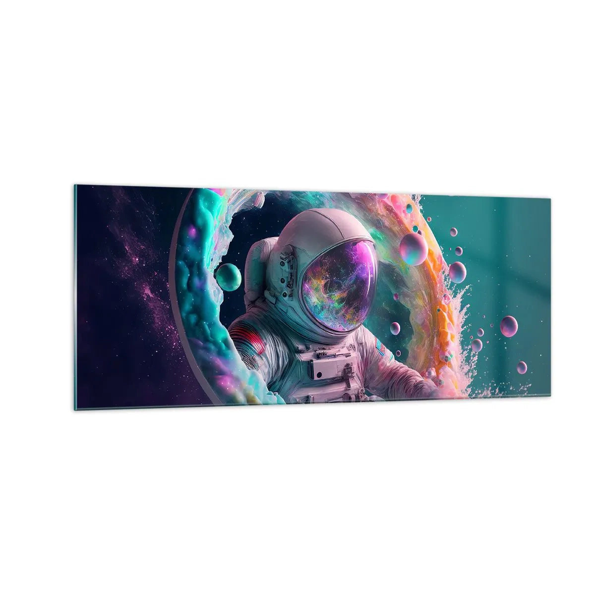 Impression sur verre - Image sur verre - porte des étoiles - 100x40 cm