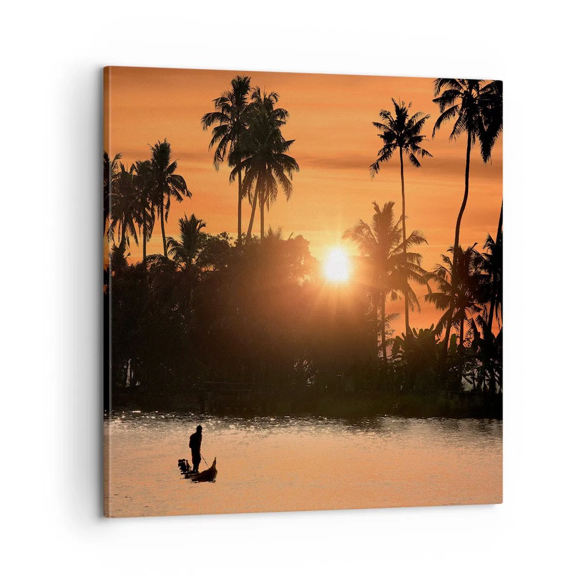 Impression sur toile - Image sur toile - Il est temps de se détendre - 60x60 cm