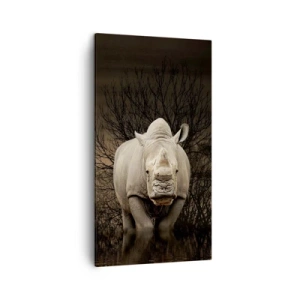 Impression sur toile - Image sur toile - Blanc contre nature - 45x80 cm