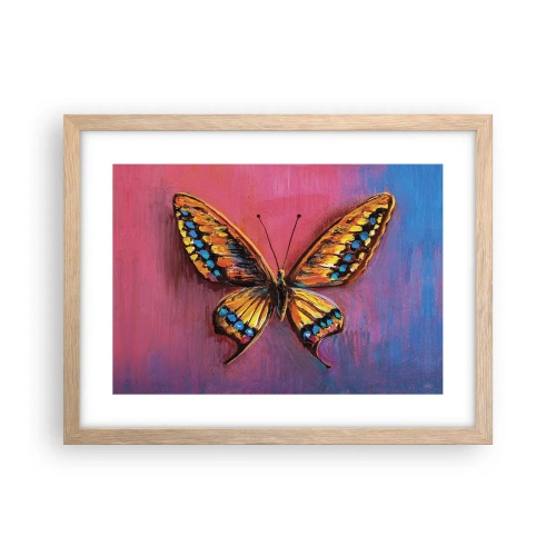 Affiche dans un chêne clair - Poster - Un joyau de la nature - 40x30 cm