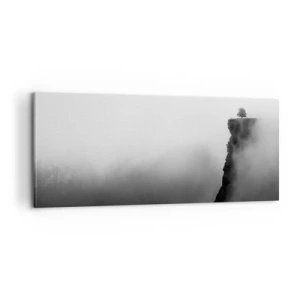 Impression sur toile - Image sur toile - Au bord du monde - 100x40 cm