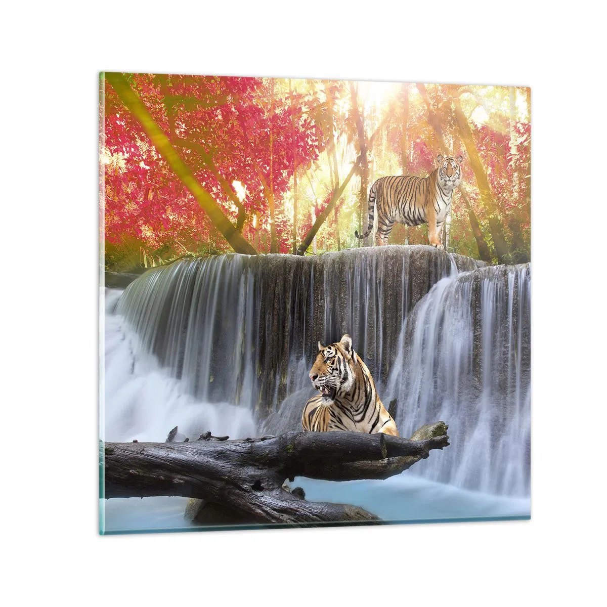 Impression sur verre - Image sur verre - Paysage surréaliste - 70x70 cm