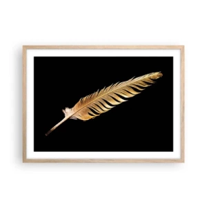 Affiche dans un chêne clair - Poster - Sans porte-plume - 70x50 cm