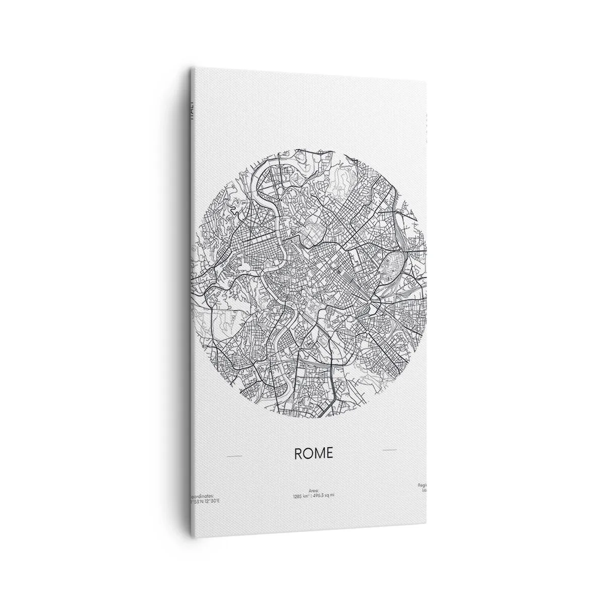 Impression sur toile - Image sur toile - Anatomie de Rome - 45x80 cm