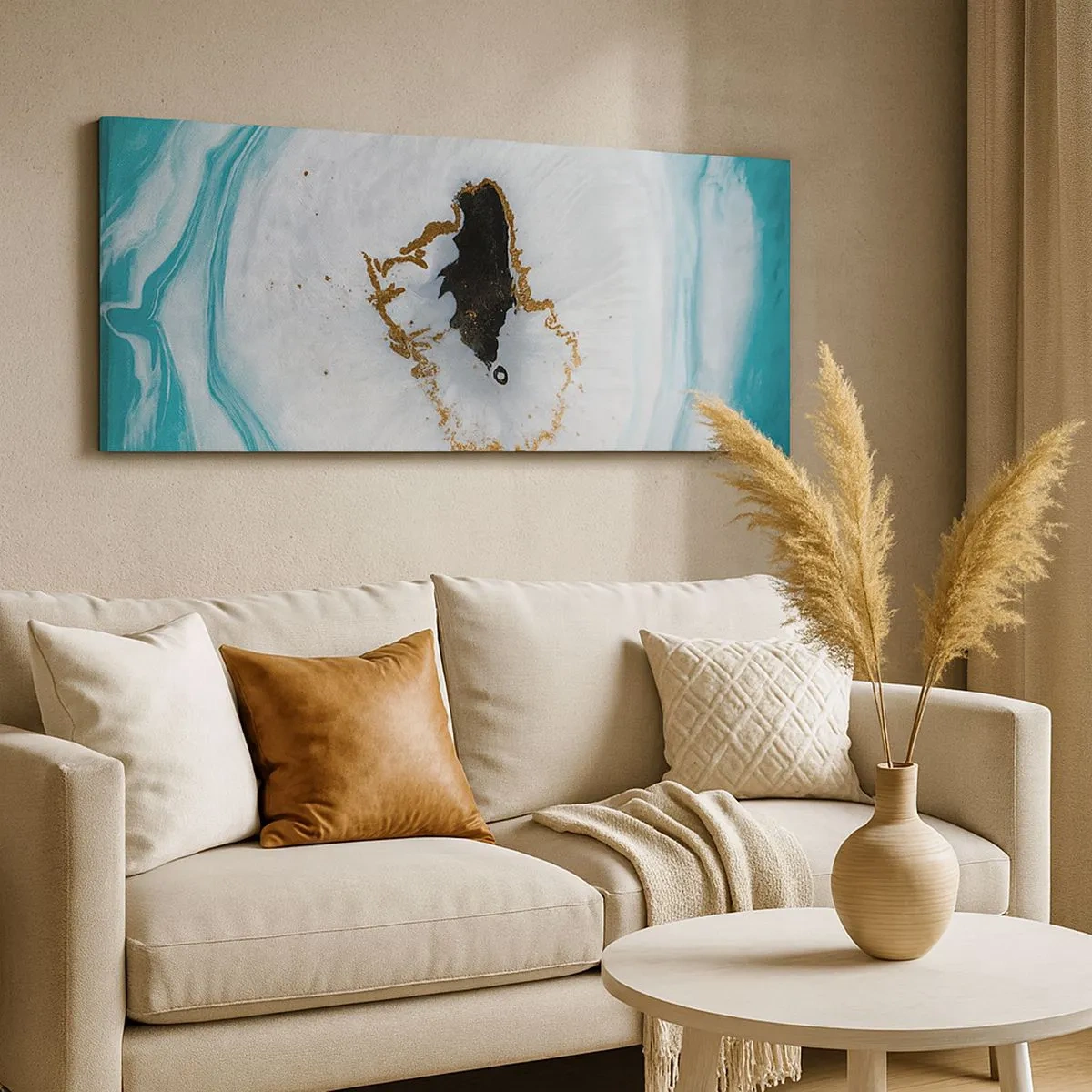 Impression sur toile - Image sur toile - Pénétrer à l'intérieur - 100x40 cm
