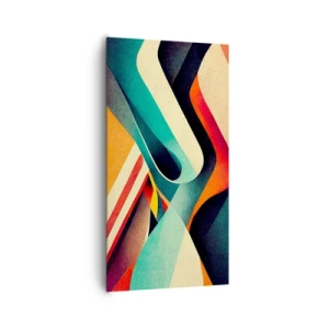 Impression sur toile - Image sur toile - Composition intense - 65x120 cm