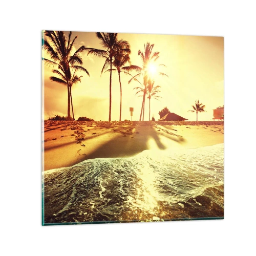 Impression sur verre - Image sur verre - Après-midi californien - 70x70 cm