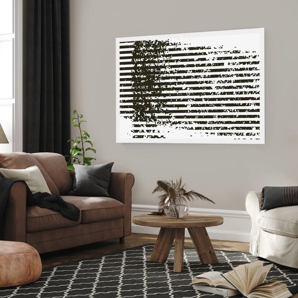 Affiche - Poster - Rythme et bruissement - 70x50 cm