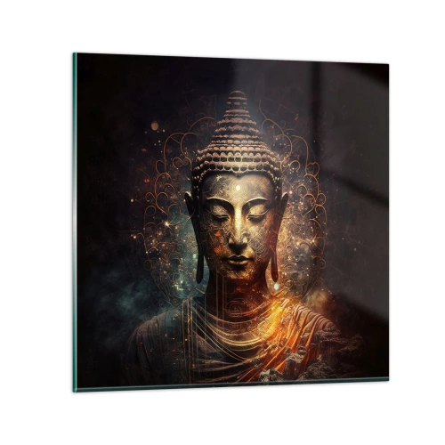 Impression sur verre - Image sur verre - Équilibre spirituel - 50x50 cm