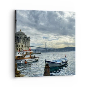 Impression sur toile - Image sur toile - Aux confins des mondes - 30x30 cm