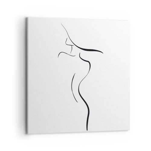 Impression sur toile - Image sur toile - Insaisissable comme une vague - 50x50 cm