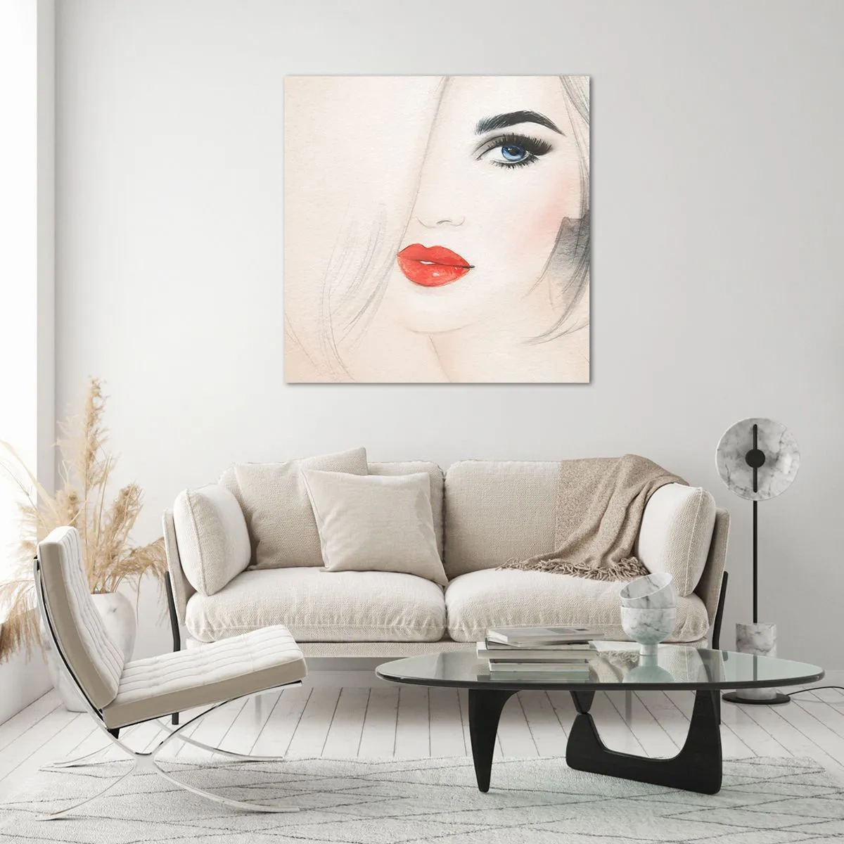 Impression sur verre - Image sur verre - Il hypnotise et enivre - 60x60 cm