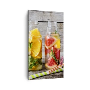 Impression sur toile - Image sur toile - Sain par nature - 45x80 cm