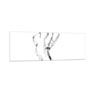 Impression sur verre - Image sur verre - Belle et forte - 90x30 cm