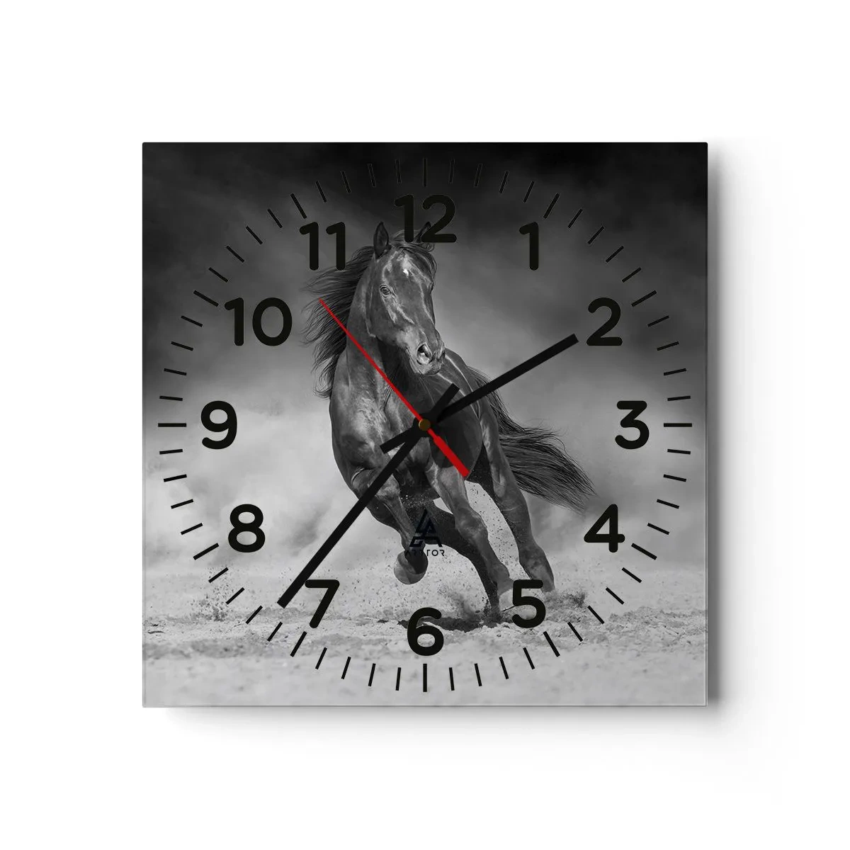 Horloge murale - Pendule murale - Digne de l'émir lui-même - 40x40 cm