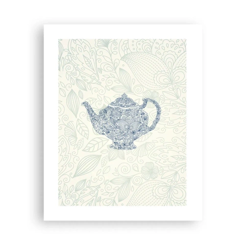 Affiche - Poster - Le charme du thé - 40x50 cm