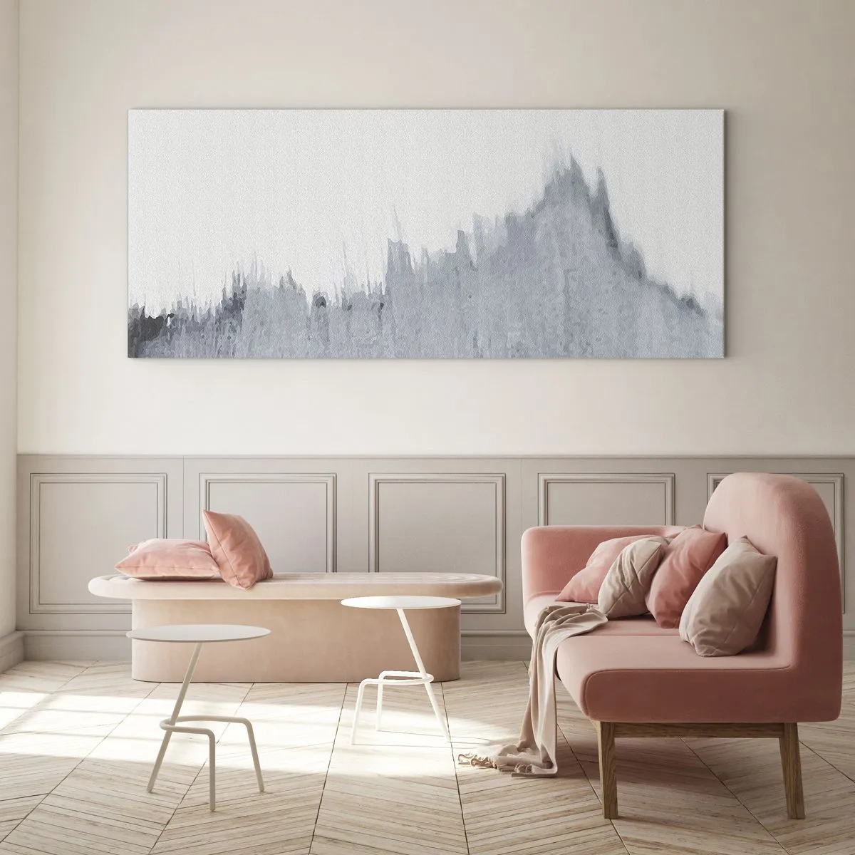 Impression sur verre - Image sur verre - Une esquisse mystérieuse - 100x40 cm