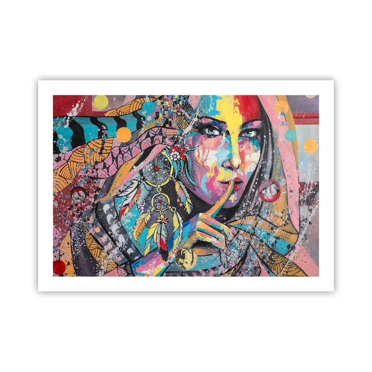 Affiche - Poster - Taisez-vous jusqu'à ce que vous compreniez - 70x50 cm