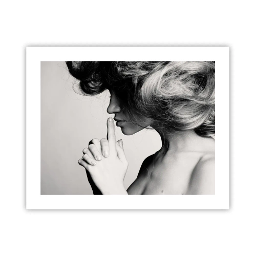 Affiche - Poster - A l'écoute d'elle-même - 50x40 cm