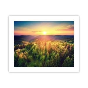 Affiche - Poster - Monts et sommets - 50x40 cm