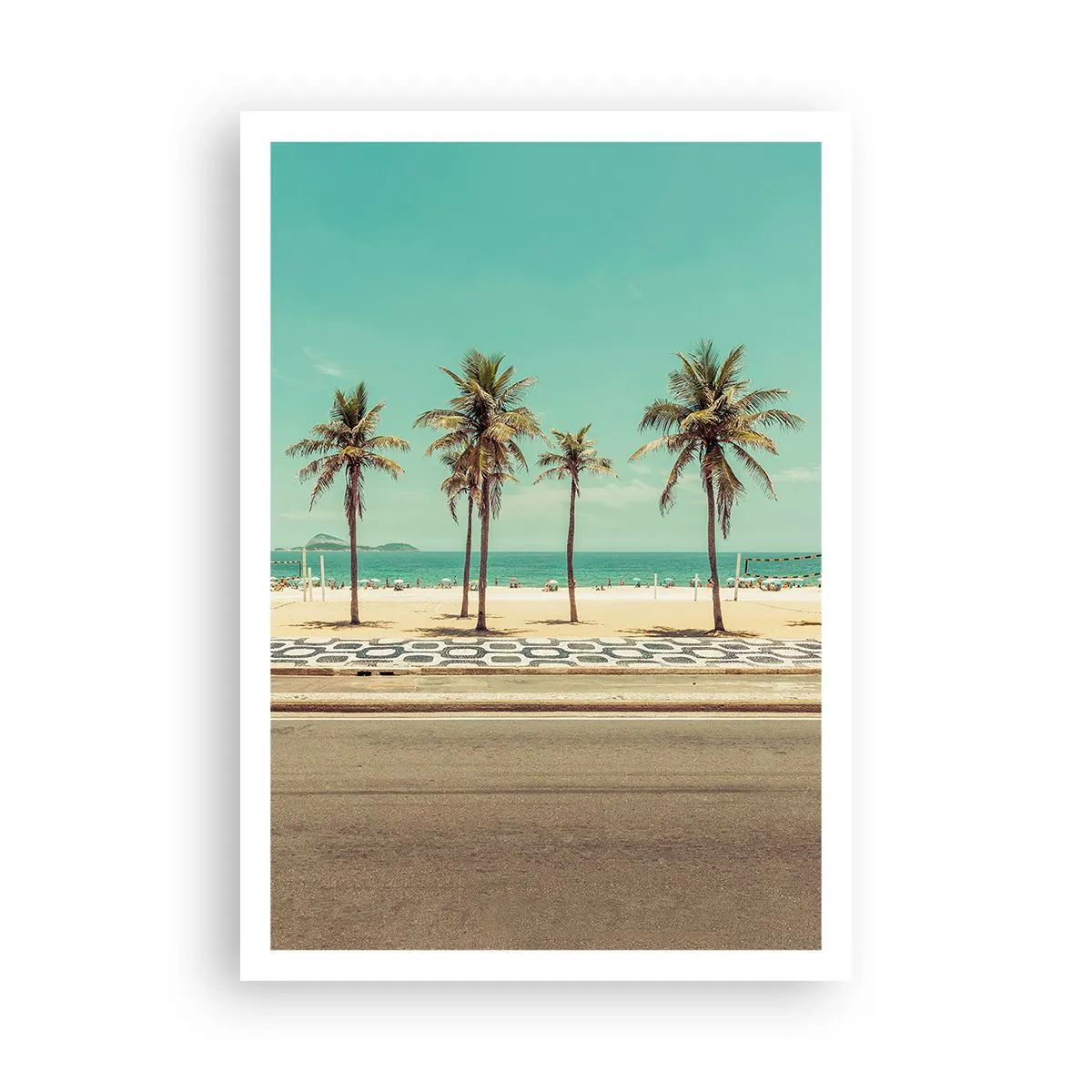 Affiche - Poster - Gardien de plage - 70x100 cm