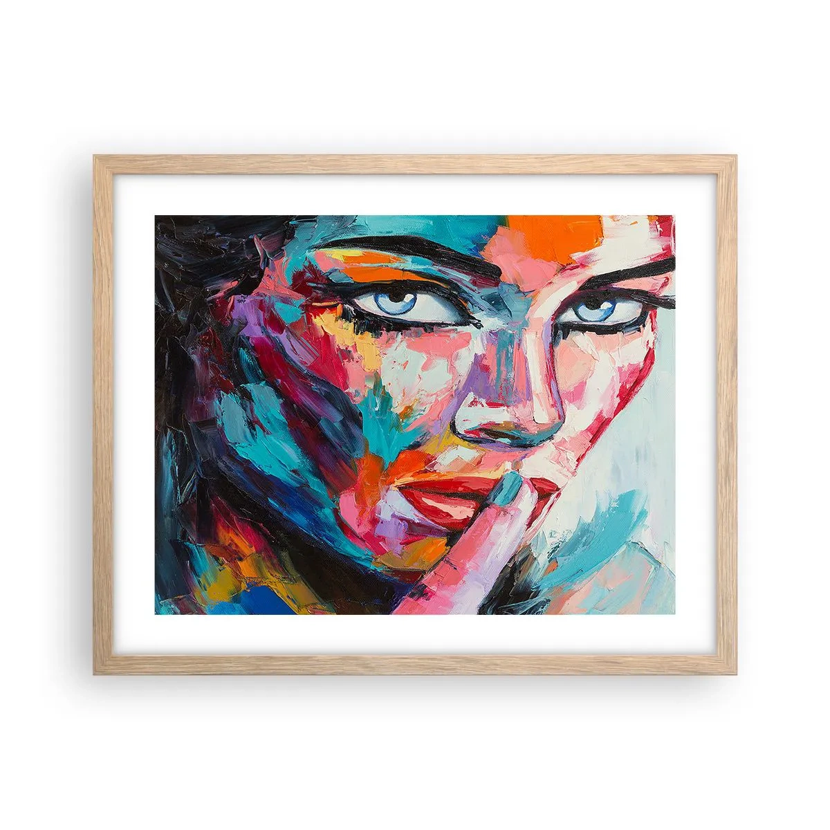 Affiche dans un chêne clair - Poster - Notre premier secret - 50x40 cm