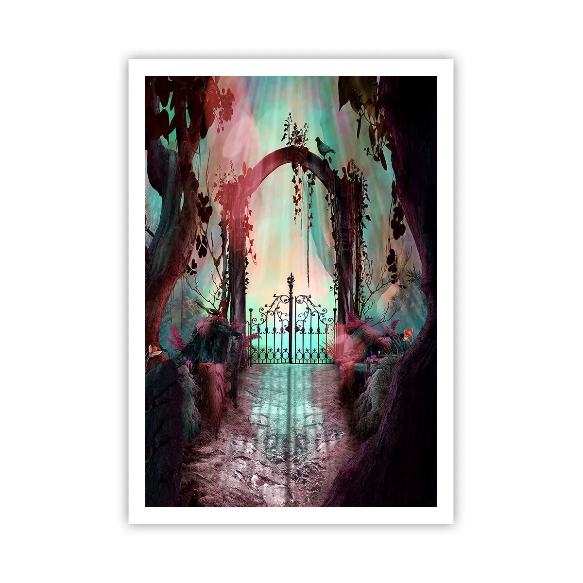 Affiche - Poster - Jardin secret - 70x100 cm