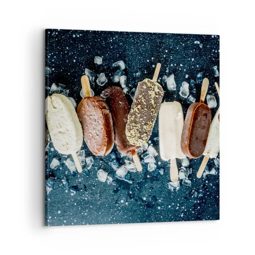 Impression sur toile - Image sur toile - Le goût de l'été chaud - 60x60 cm