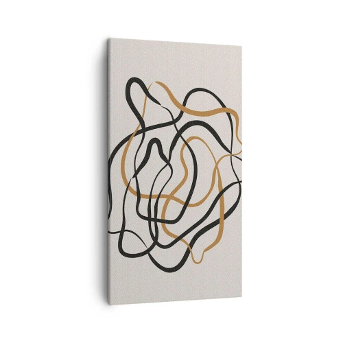 Impression sur toile - Image sur toile - Tout s'est mal déroulé - 45x80 cm