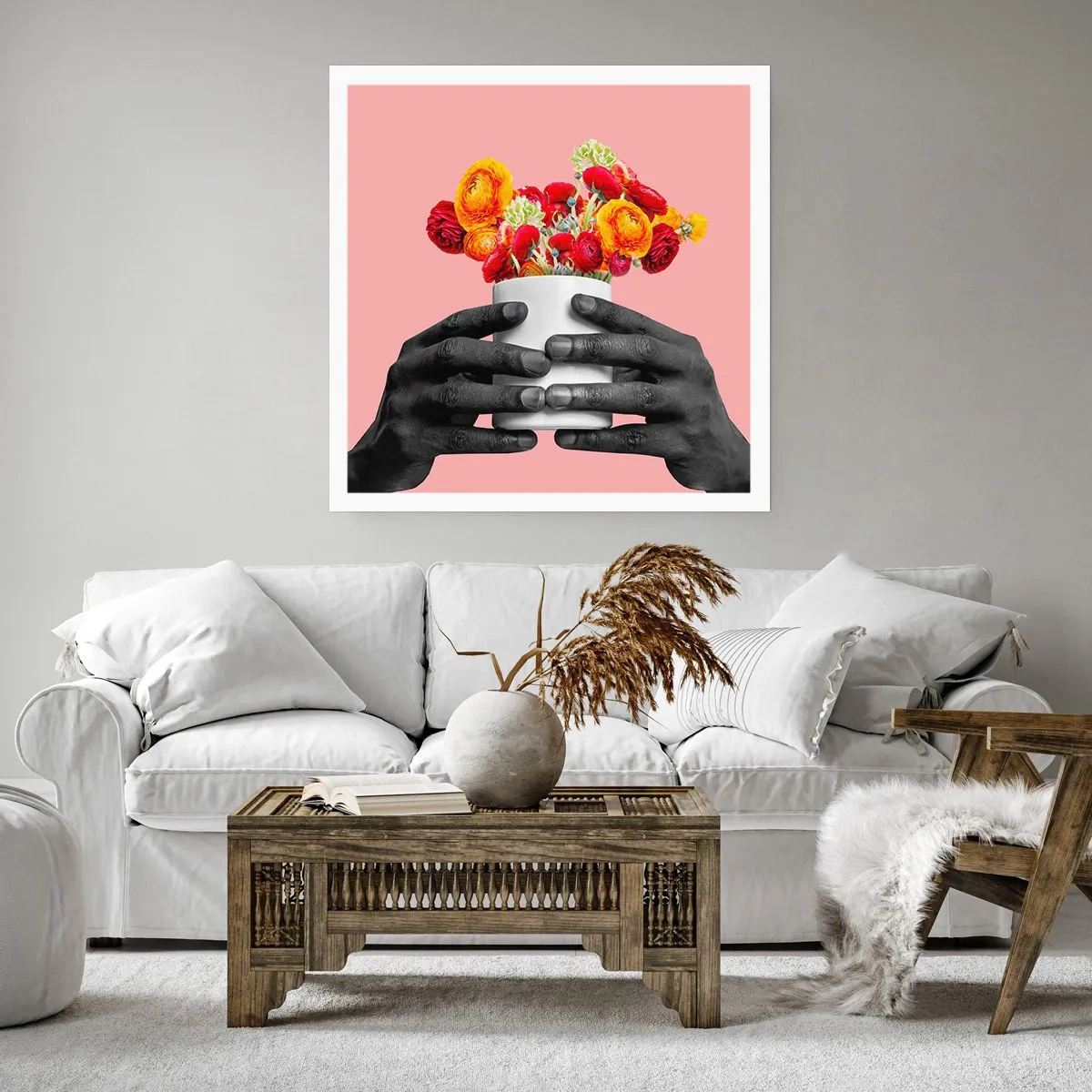 Affiche - Poster - Apothéose de la vie - 60x60 cm