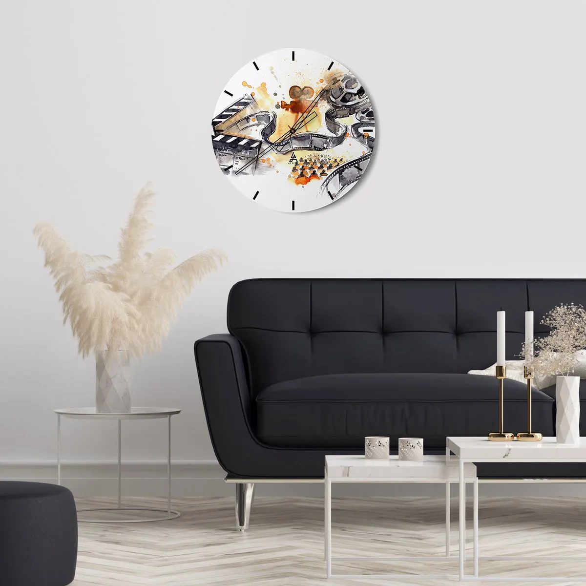 Horloge murale - Pendule murale - Au pays des rêves - 40x40 cm