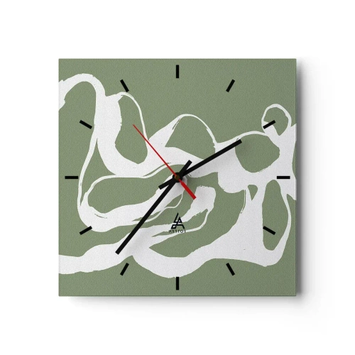 Horloge murale - Pendule murale - L'appel de l'espace - 40x40 cm