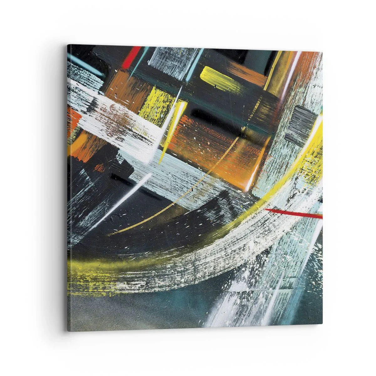 Impression sur toile - Image sur toile - L'énergie du mouvement - 70x70 cm