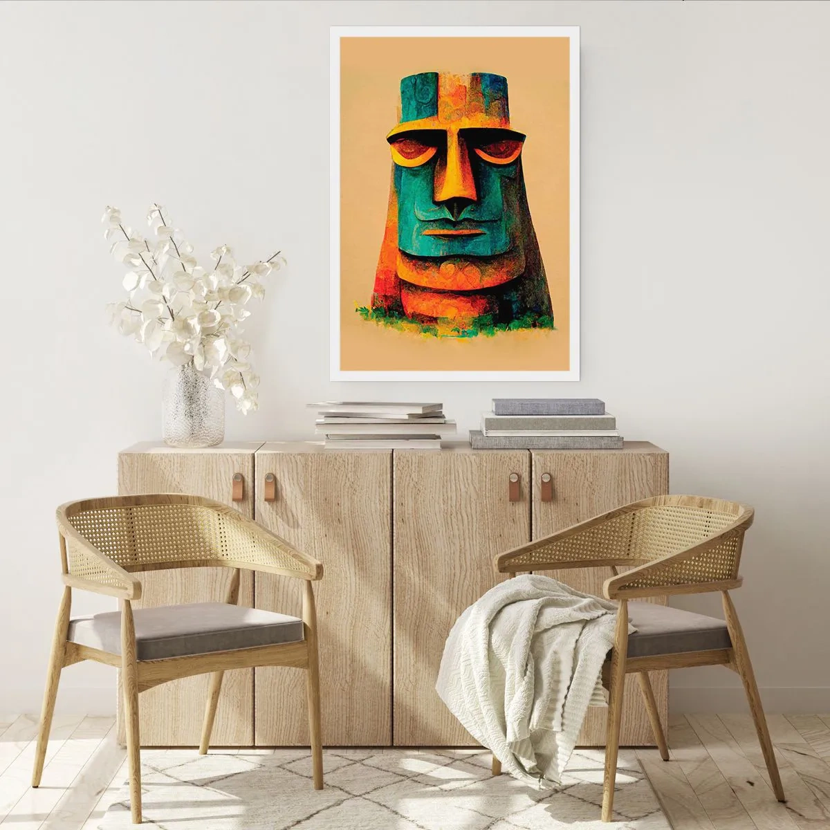 Affiche - Poster - Statuesque et sympathique - 70x100 cm