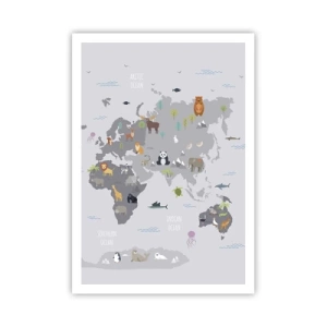 Affiche - Poster - Dis-moi d'où tu viens... - 70x100 cm