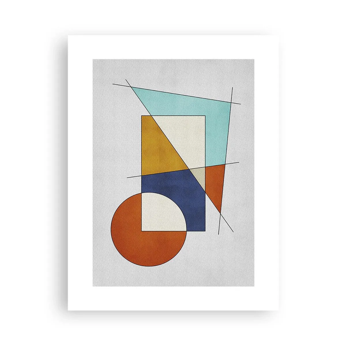 Affiche - Poster - Abstraction : plaisir moderniste - 30x40 cm
