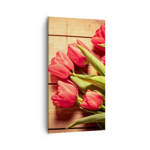 Impression sur toile - Image sur toile - Défi du printemps - 55x100 cm