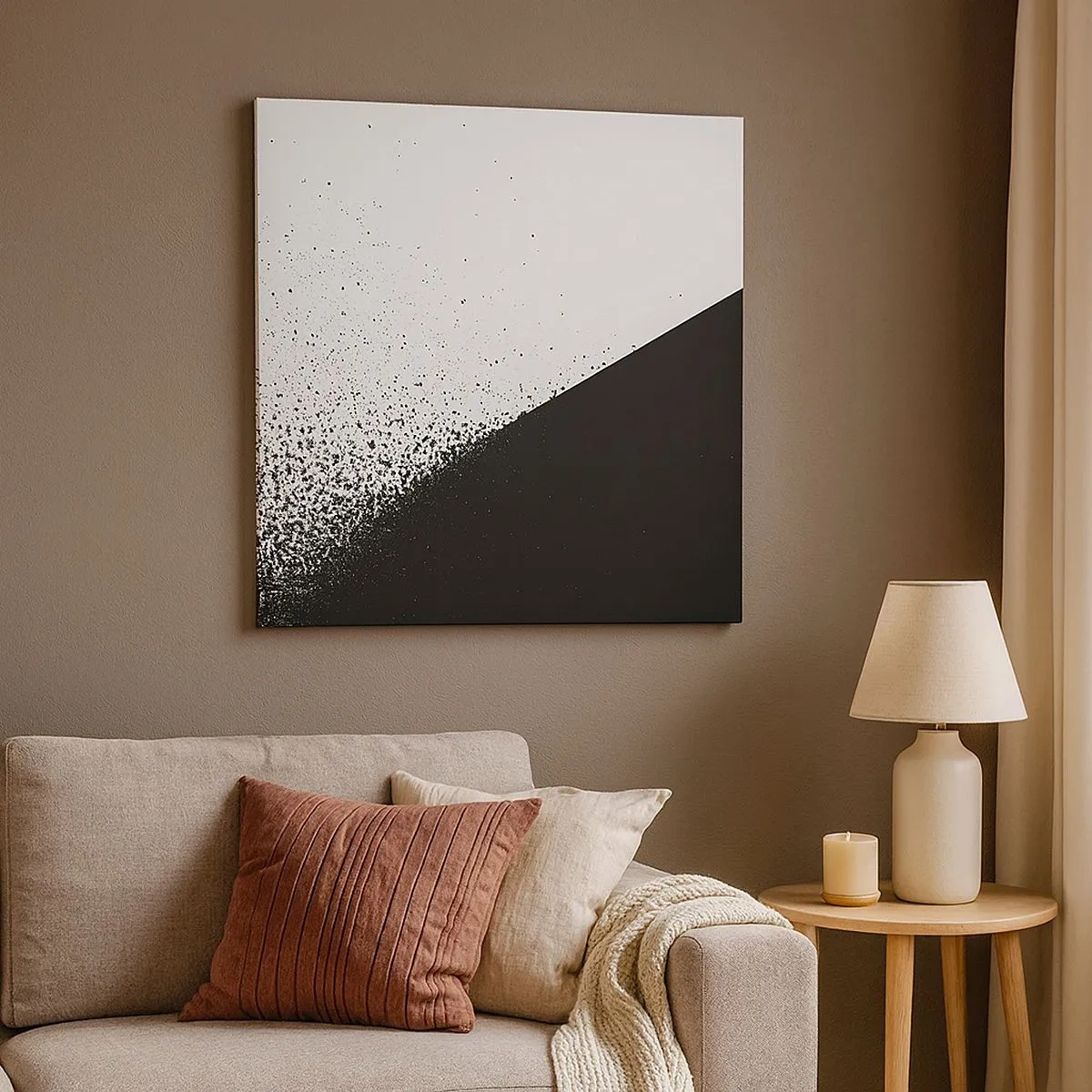 Impression sur toile - Image sur toile - De plus en plus vite, de plus en plus - 30x30 cm