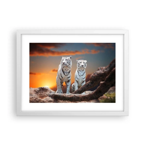 Affiche dans un cadre blanc - Poster - Tout comme à Narnia - 40x30 cm