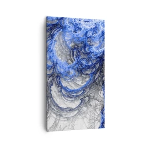Impression sur toile - Image sur toile - La naissance d'une vague - 45x80 cm