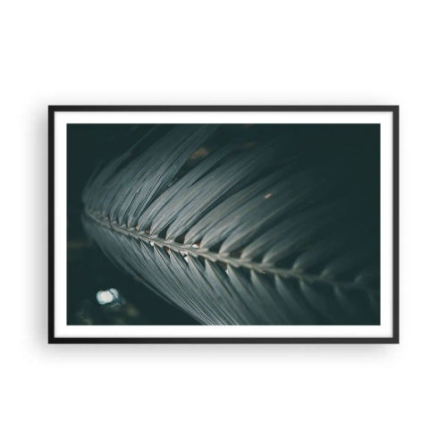 Affiche dans un cadre noir - Poster - Précision de la nature - 91x61 cm