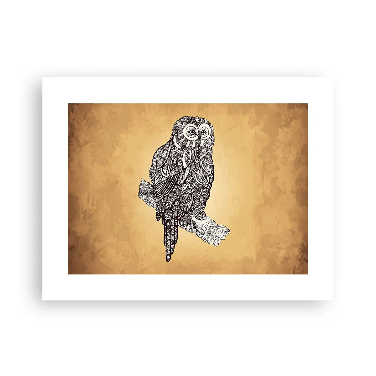 Affiche - Poster - Ornements complexes de sagesse - 40x30 cm